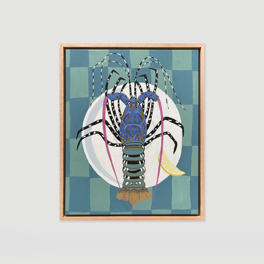 Ornate Rock Lobster On Checks