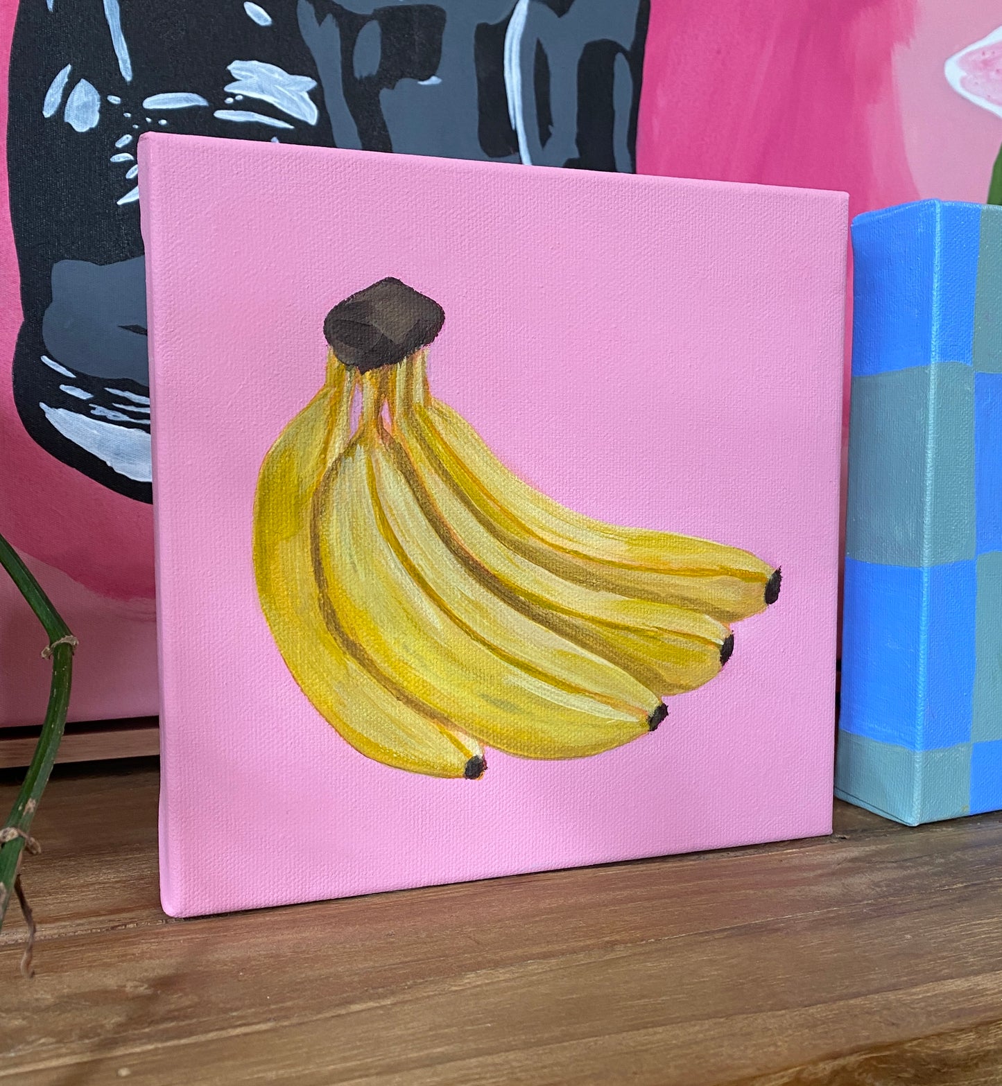 Bananas on Pink